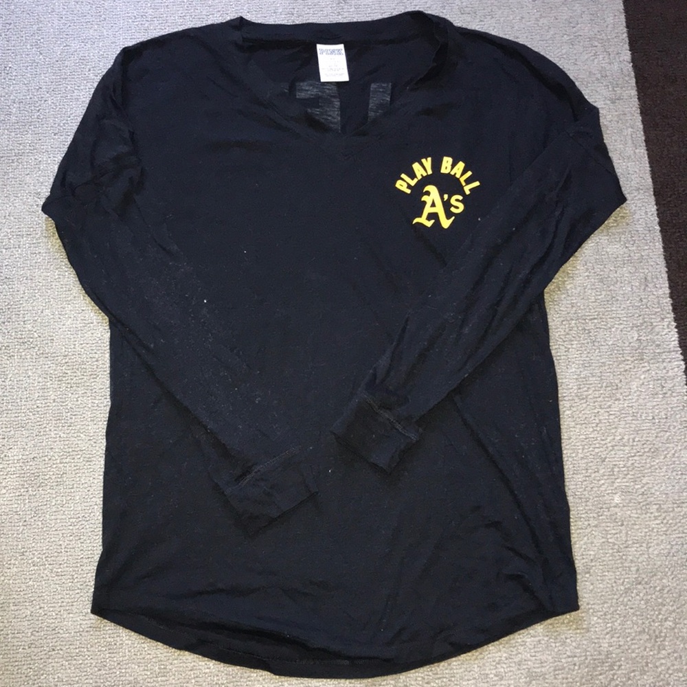 VICTORIA’S SECRET PINK - Black A’s Longsleeve